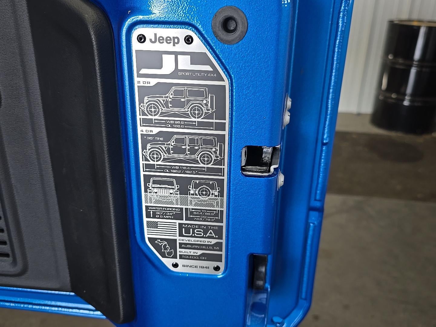 2025 Jeep Wrangler WRANGLER 2-DOOR WILLYS