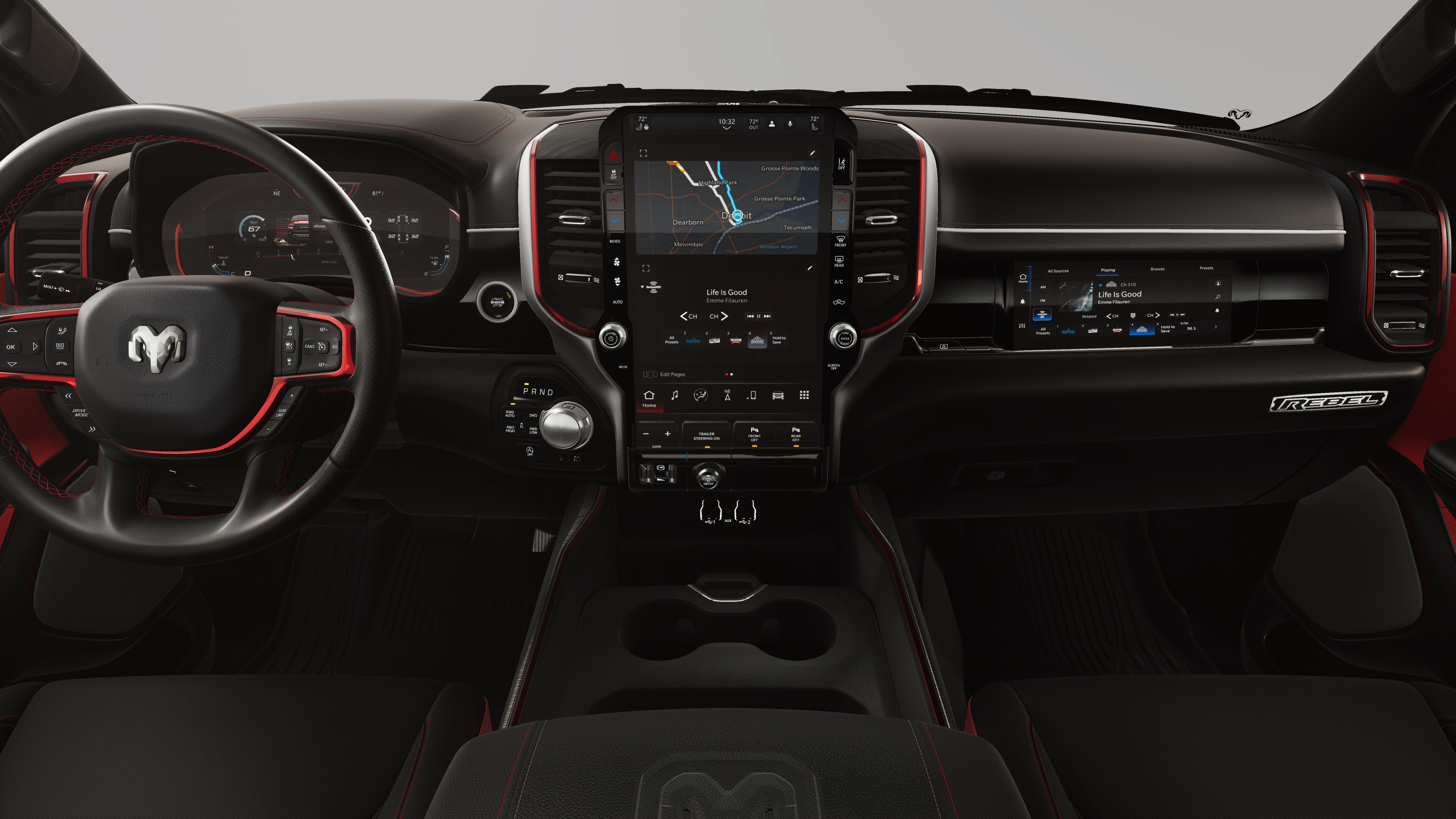 2026 RAM 1500 RAM 1500 REBEL CREW CAB 4X4 5'7' BOX