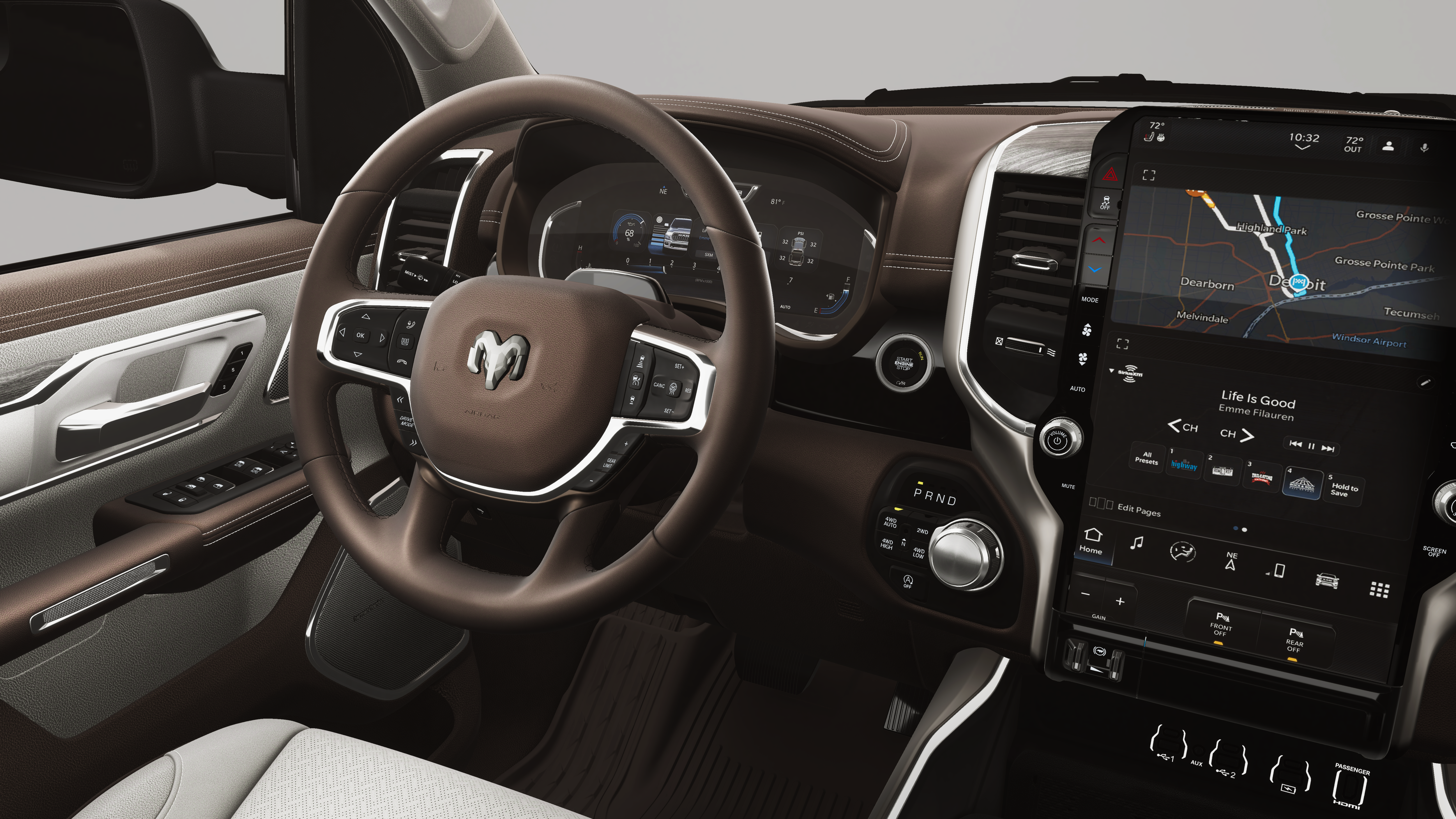 2026 RAM 1500 RAM 1500 LARAMIE CREW CAB 4X4 6'4' BOX
