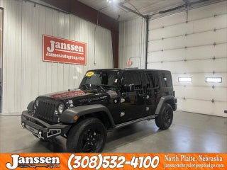 2016 Jeep Wrangler Unlimited Black Bear